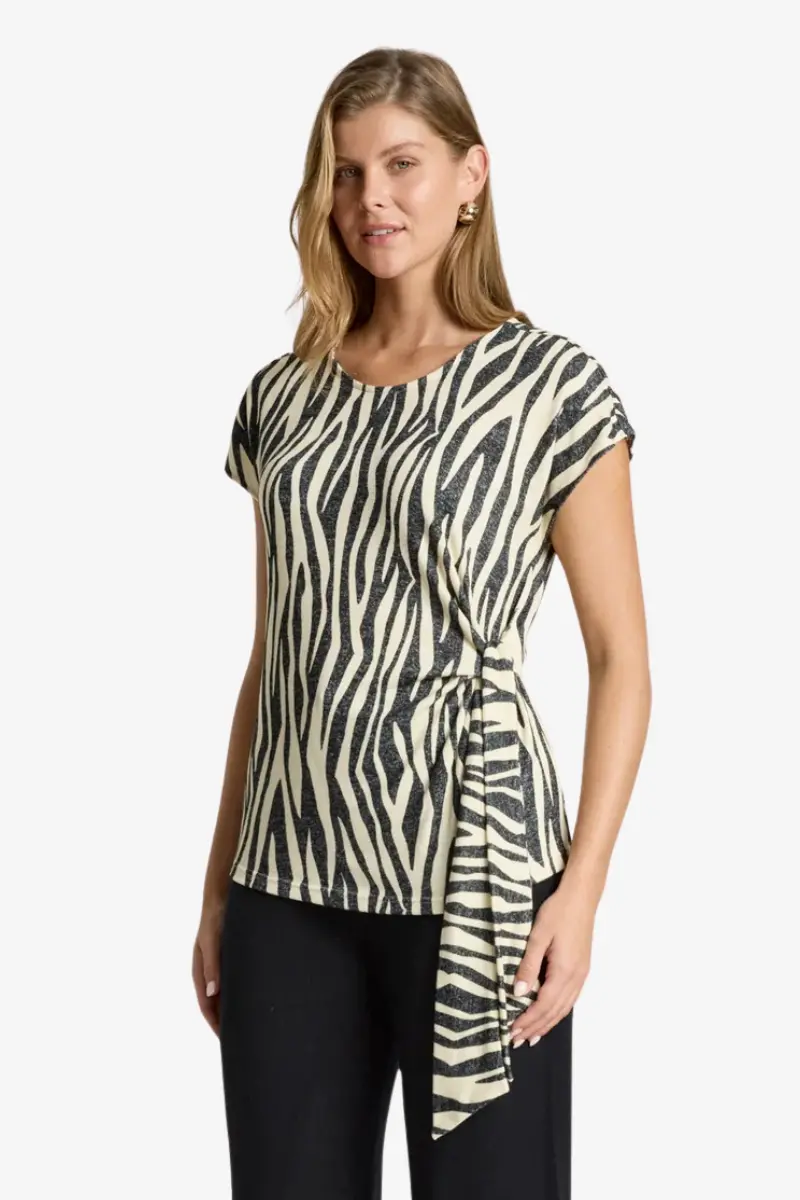 Eb & Ive - Aria Tie Top - Savanna 1