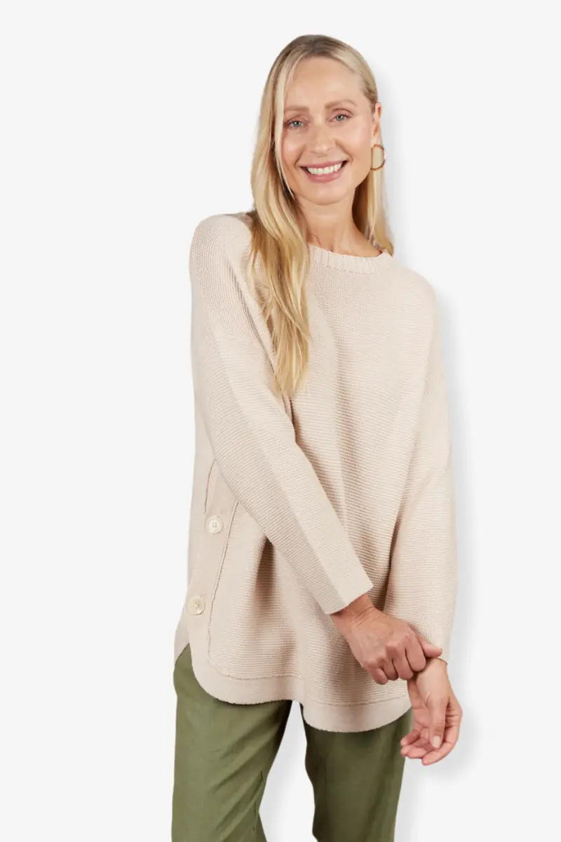 Eb & Ive - Britons Knit - Oat 1