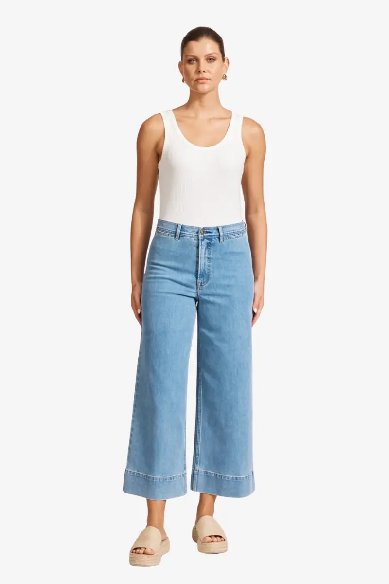 Eb & Ive - Del Re Denim Pants - Denim 1
