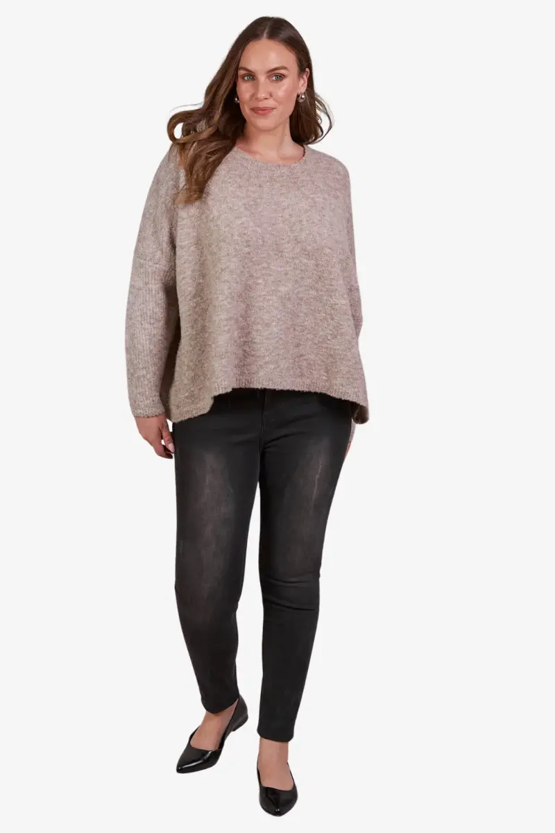 Eb & Ive - Folie Relaxed Knit - Oat 1