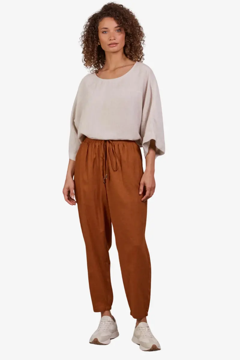 Eb & Ive - Laax Relaxed Pant - Hazel 1