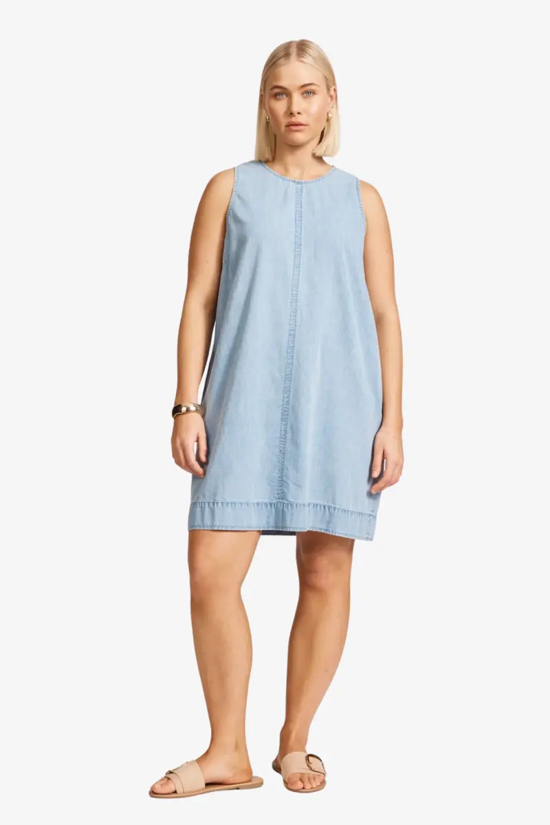 Eb & Ive - Melenia Tank Dress - Denim 1