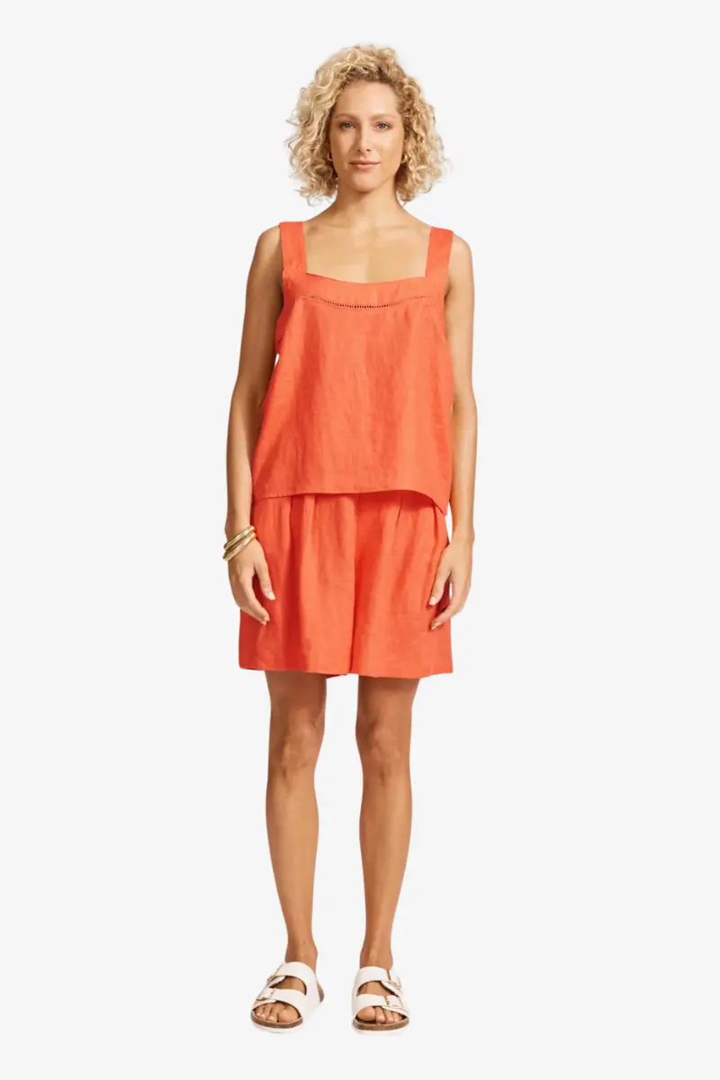 Eb & Ive - Miramar Tank - Coral 1