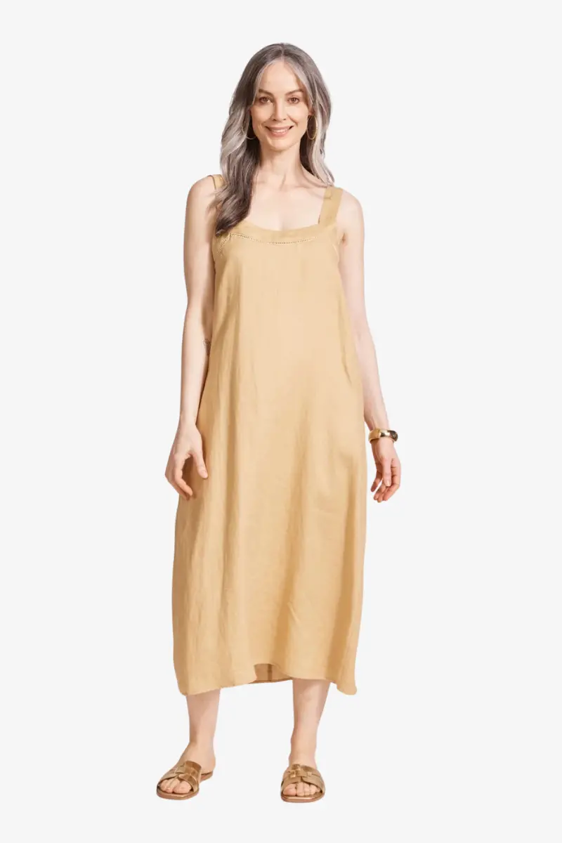 Eb & Ive - Miramar Tank Maxi - Camel 1