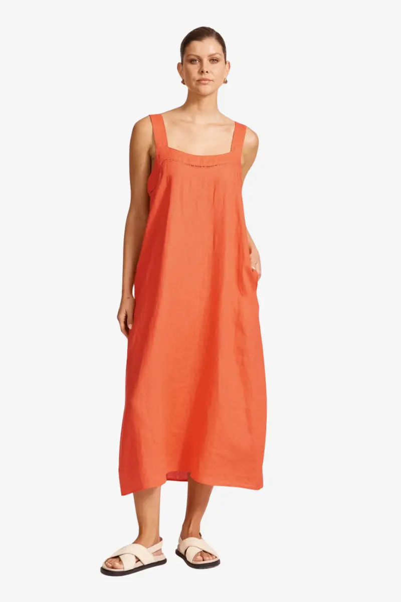 Eb & Ive - Miramar Tank Maxi - Coral 1