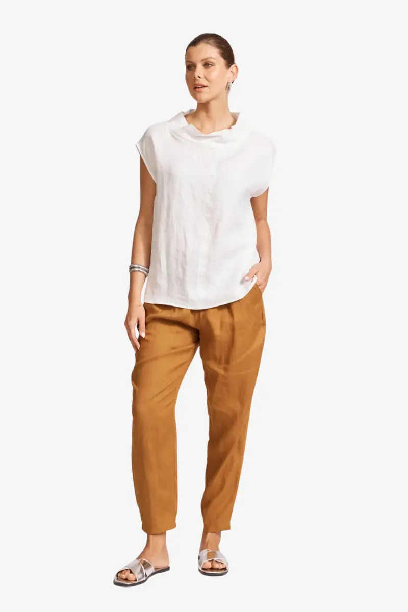 Eb & Ive - Miramar Top - White 1