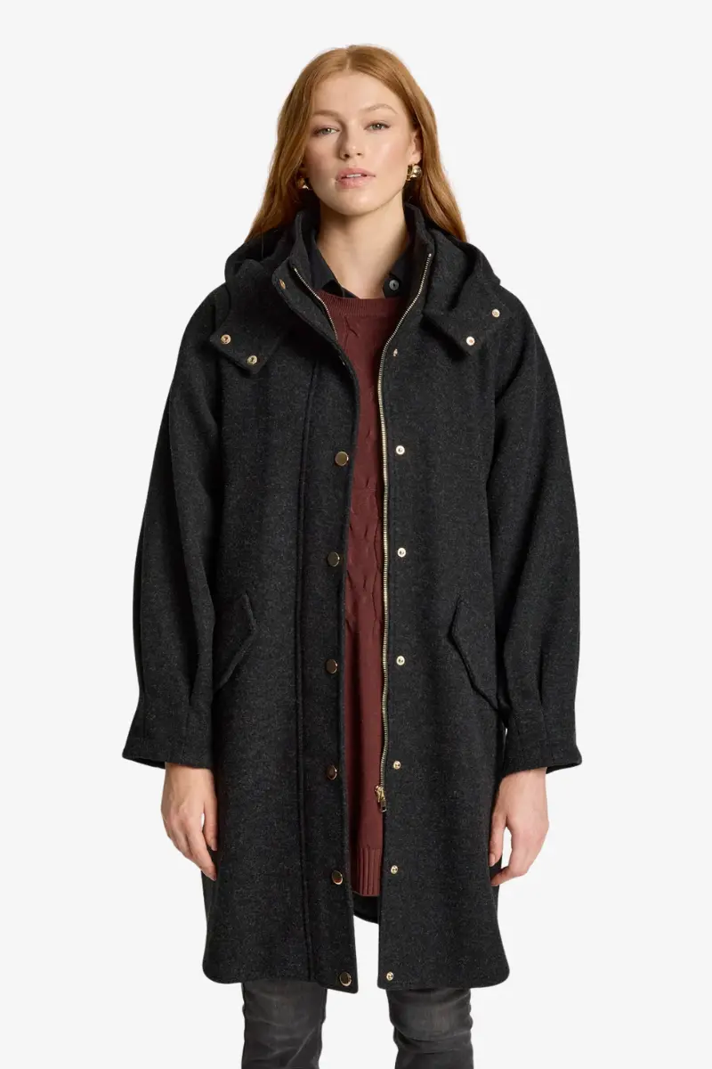 Eb & Ive - Sable Hood Jacket - Char 1