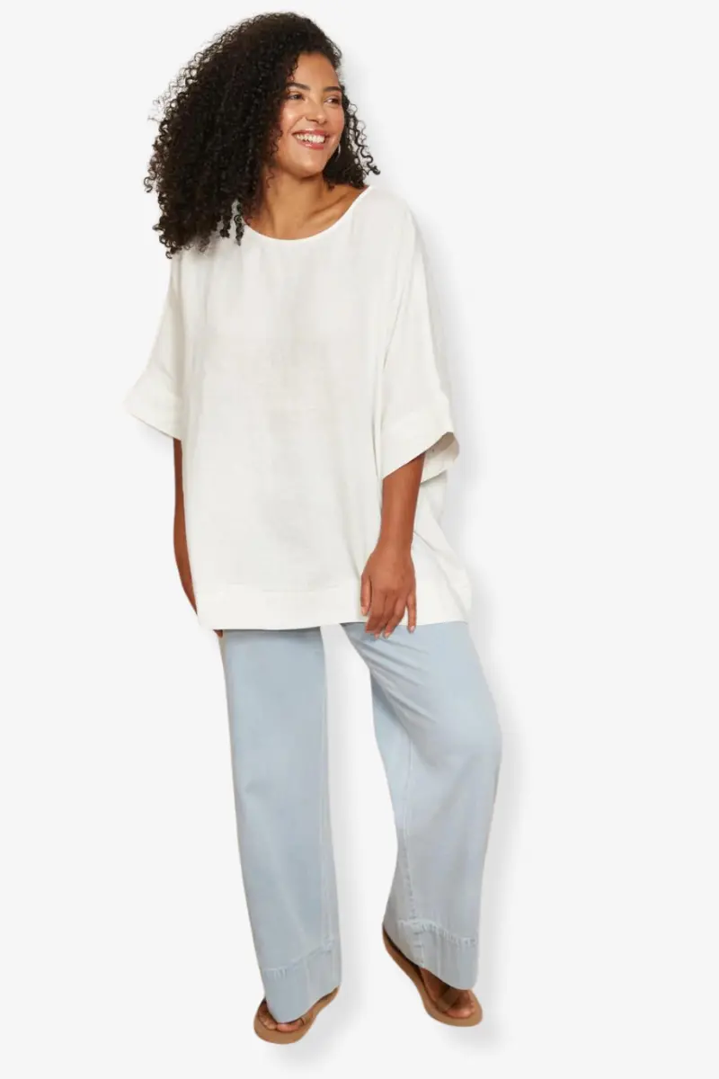 Eb & Ive - Seraphic Relaxed Top - Opal 1