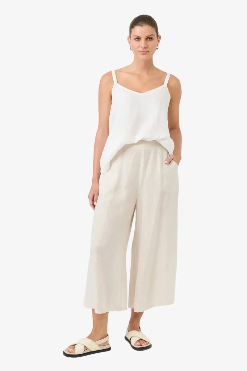 Eb & Ive - Studio Crop Pants - Tusk 1