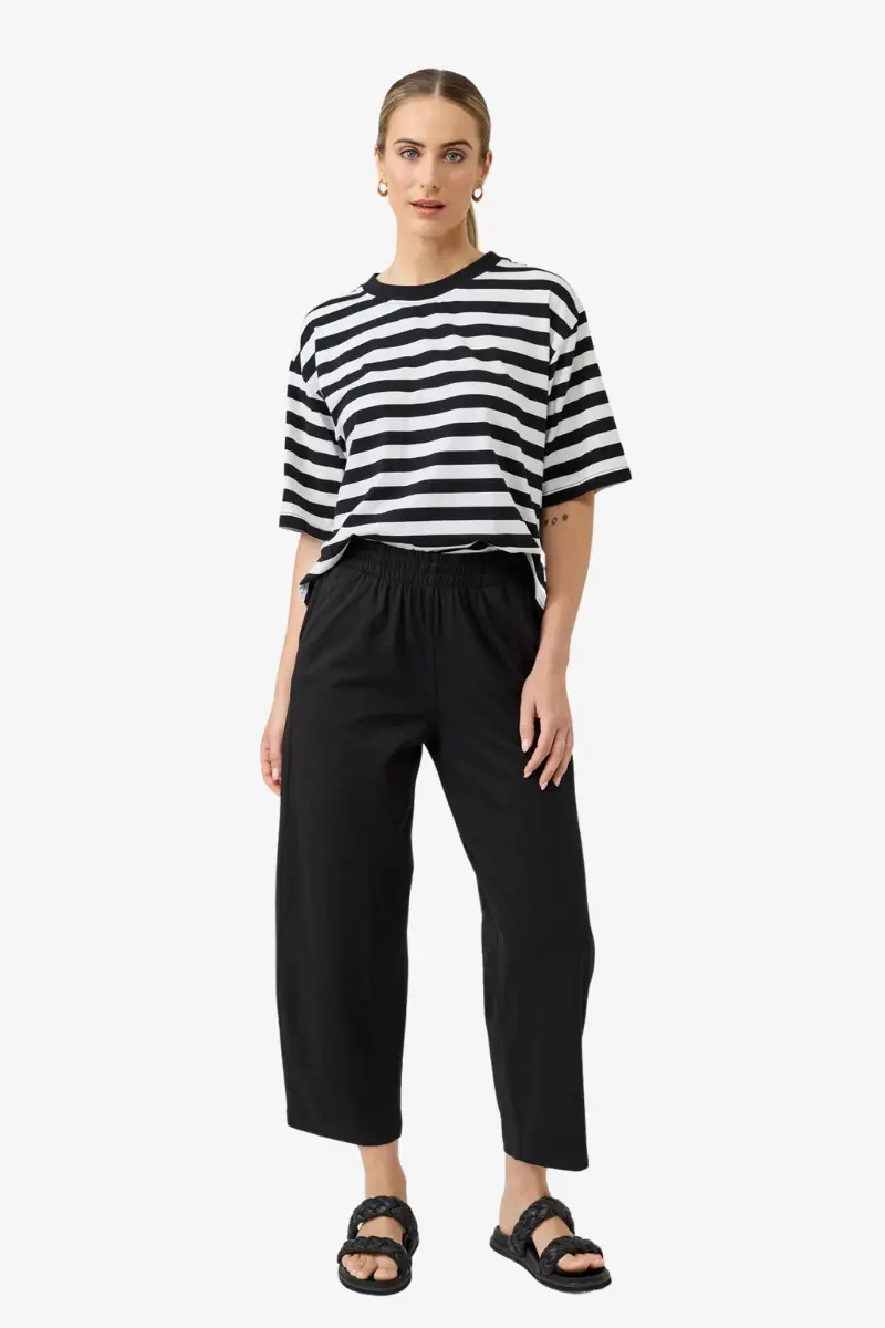 Eb & Ive - Studio Traveller Pant - Ebony 1