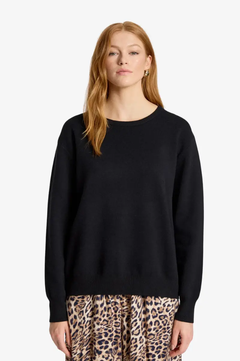 Eb & Ive - Zala Jumper - Black 1