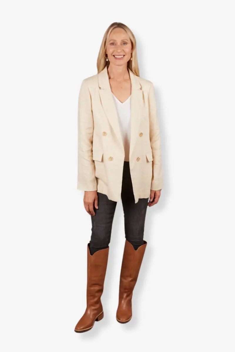 Eb & Ive - Nama Blazer - Vanilla 1