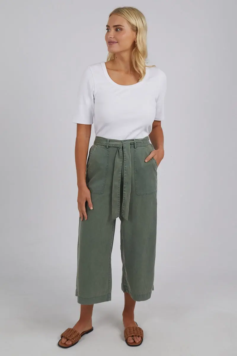 Elm - Blissed Wash Pant - Clover 1