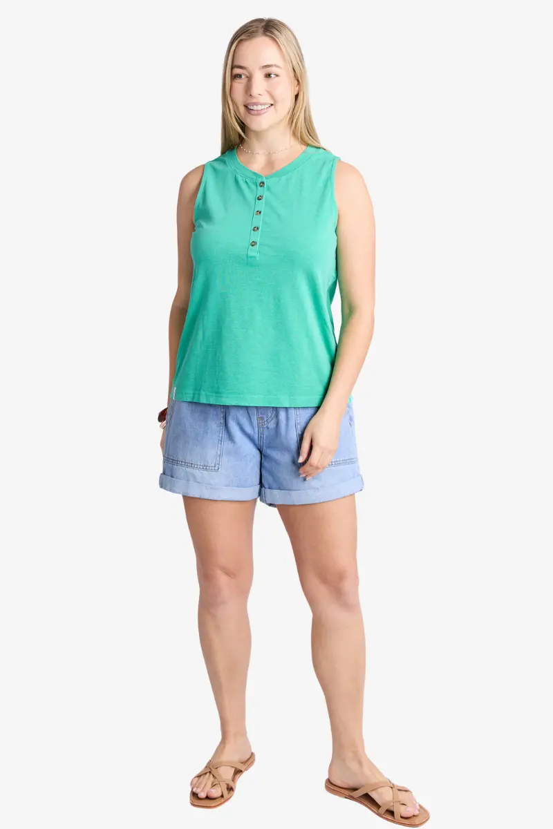 Elm - Elysian Tank - Gum Drop Green 1
