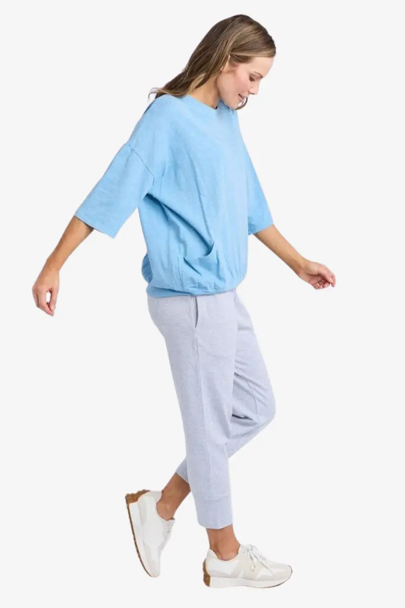 Elm - Fundamental Mazie Sweat - Dusky Blue 1