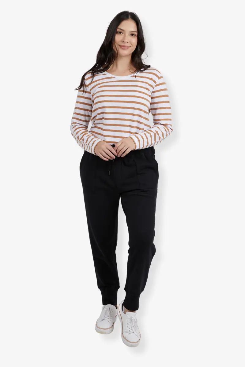 Elm - Toasty Track Pant - Black 1