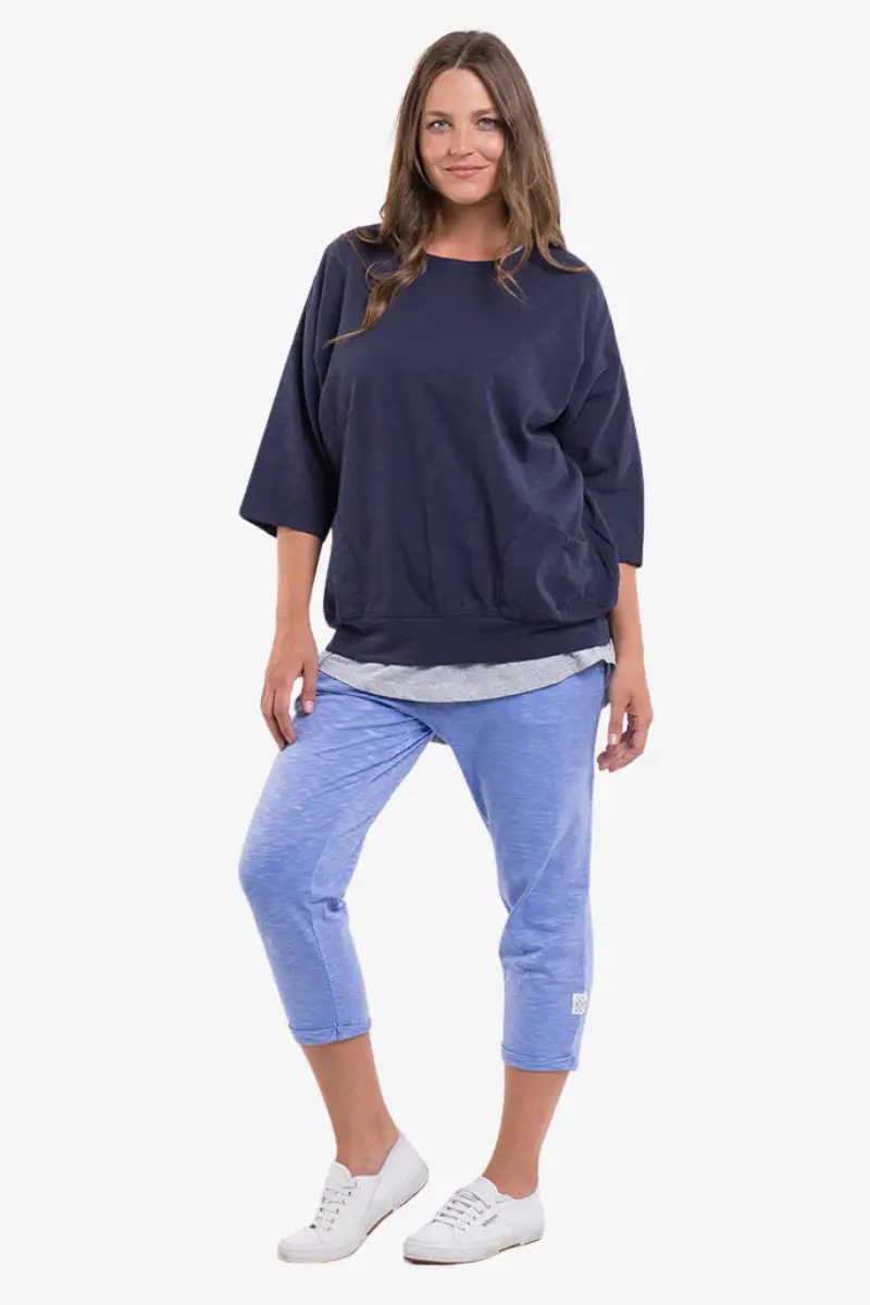 Elm - Fundamental Mazie Sweat - Navy 1