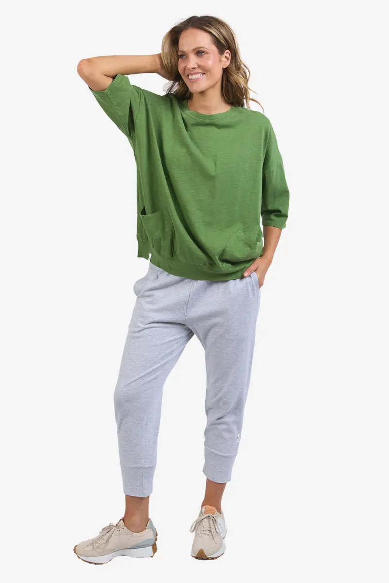Elm - Fundamental Mazie Sweat - Cedar Green 1