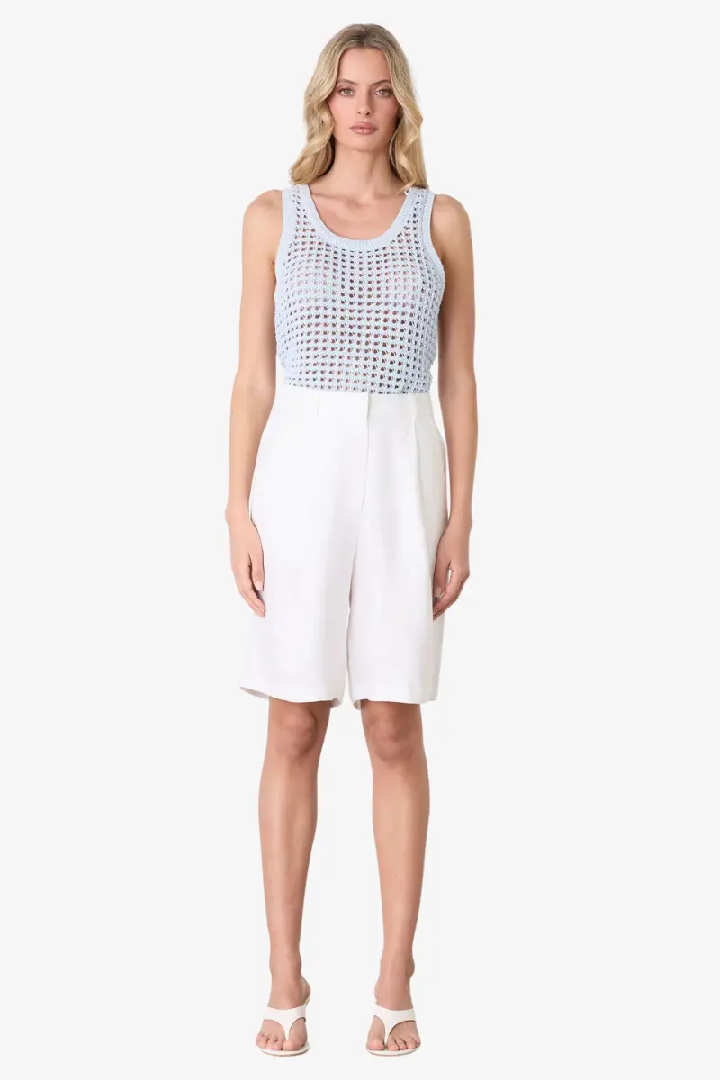 Esmaee - Harbour Knit Tank - Ice Blue 1