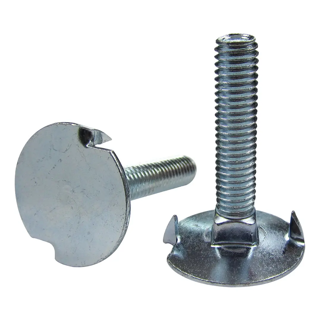 Steel Elevator Bolts With Finished Hex Nuts - Fanged 1