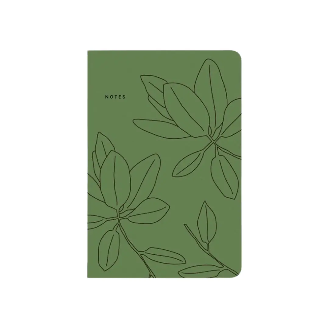 Father Rabbit - Notebook - Green Leaves 1