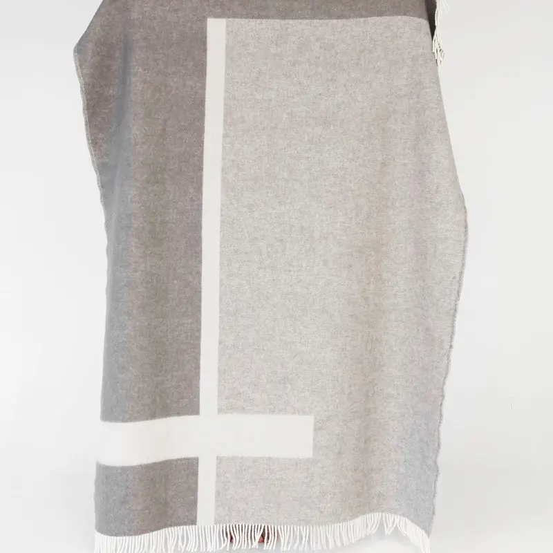 Forestry Wool - Bauhaus Grey 100% Woollen Blanket 1
