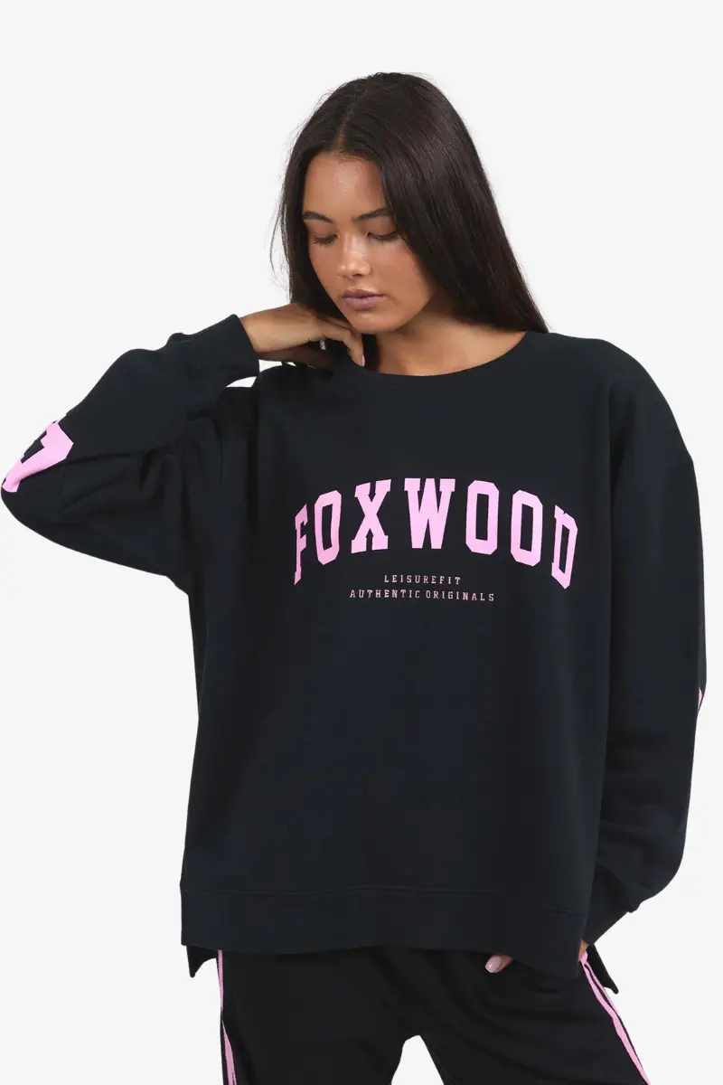 Foxwood - Interval Crew - Black 1