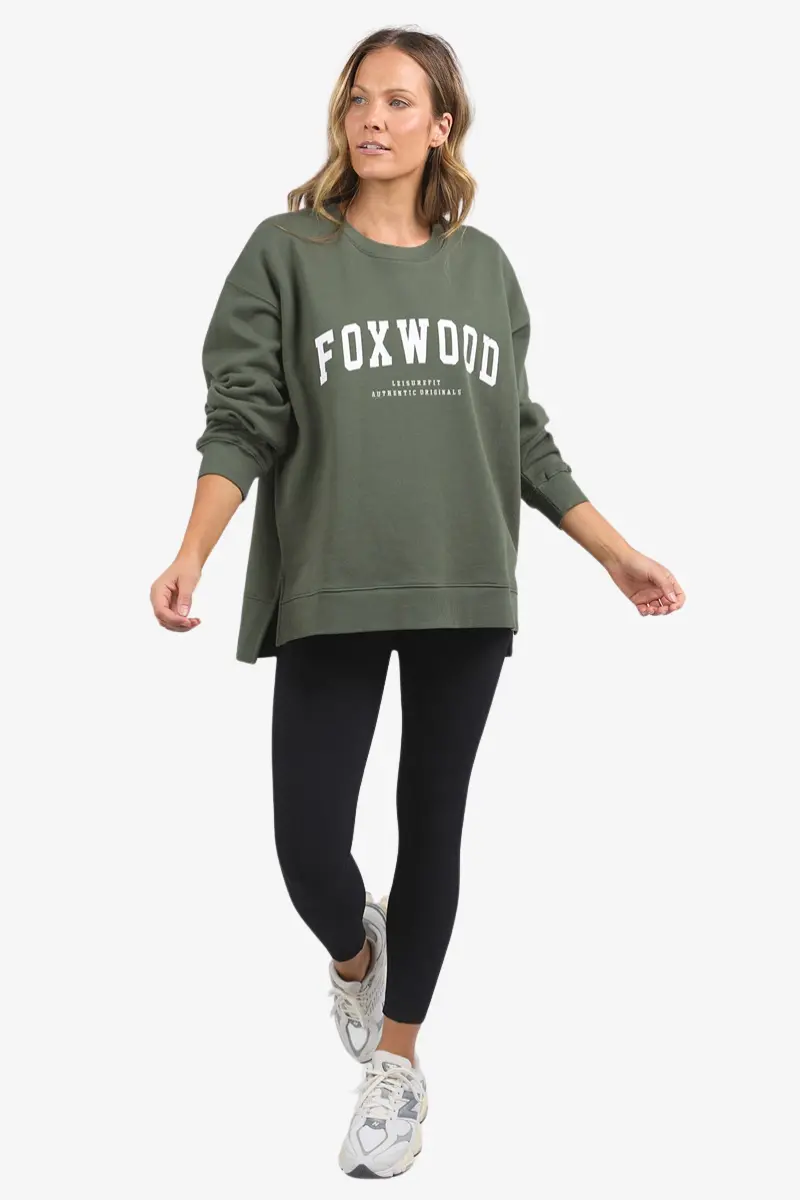 Foxwood - Interval Crew - Khaki 1