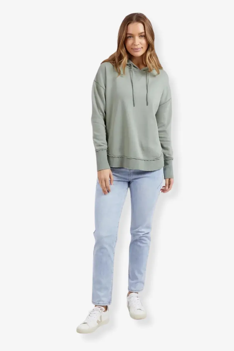 Foxwood - Sigrid Hoody - Sage Green 1