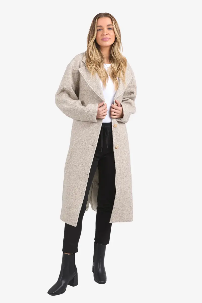 Foxwood - Whistler Coat - Oat 1