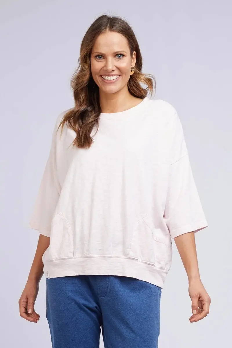 Elm - Fundamental Mazie Sweat - Rose 1