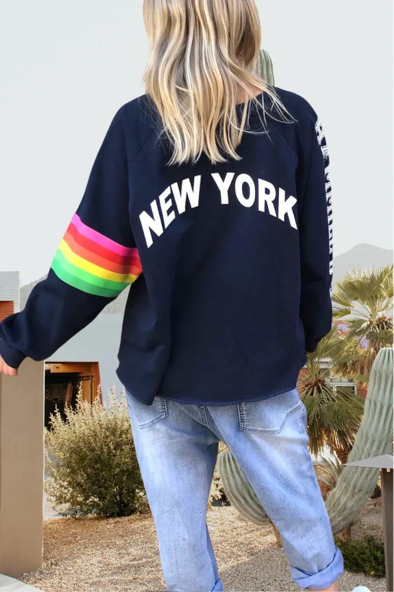 Hammill & Co - Retro Summer Sweat - Upstate - Navy 2