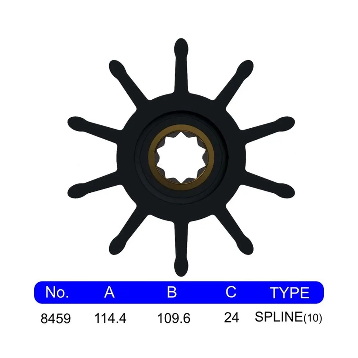 8459-01K Jmp Marine Flexible Impeller Kit 1
