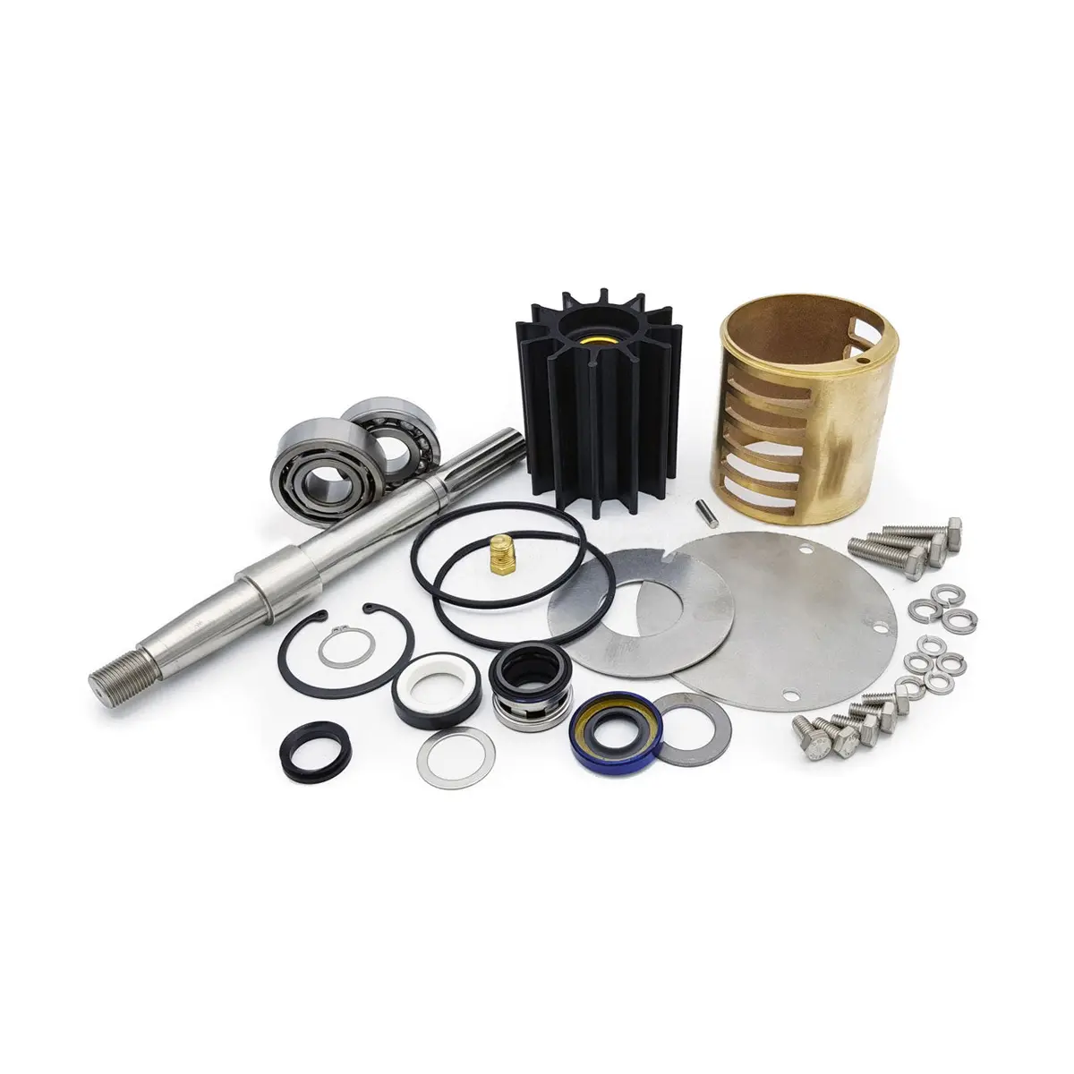 Jsk0138 Jmp Marine Caterpillar C12 Engine Cooling Seawater Pump Major Service Kit 1