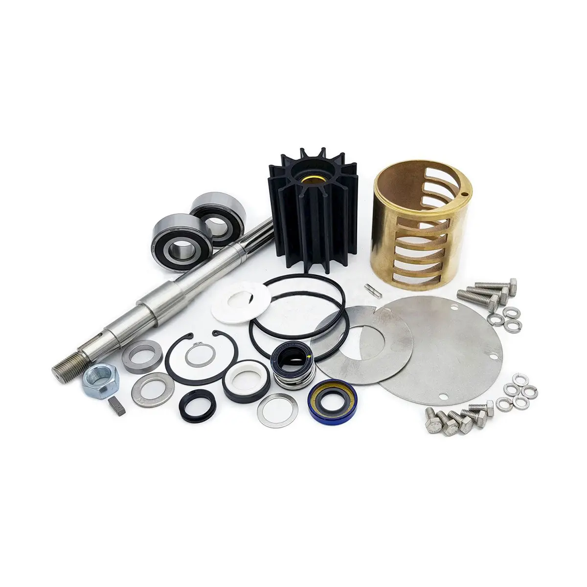 Jsk0139 Jmp Marine Caterpillar C18 Engine Cooling Seawater Pump Major Service Kit 1