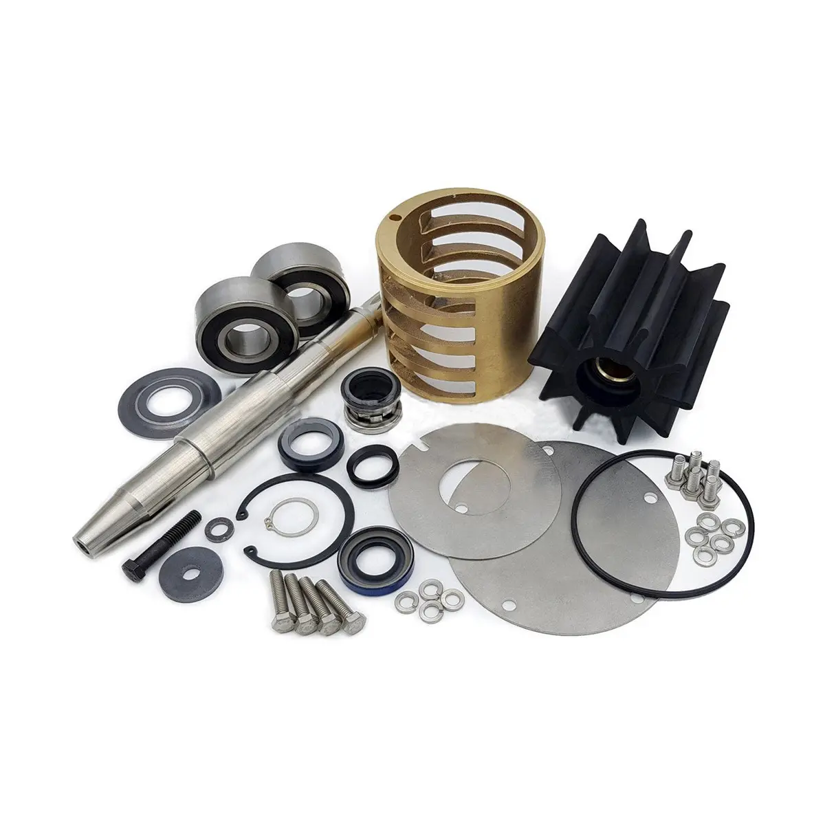Jsk0140 Jmp Marine Caterpillar C32 Engine Cooling Seawater Pump Major Service Kit 1