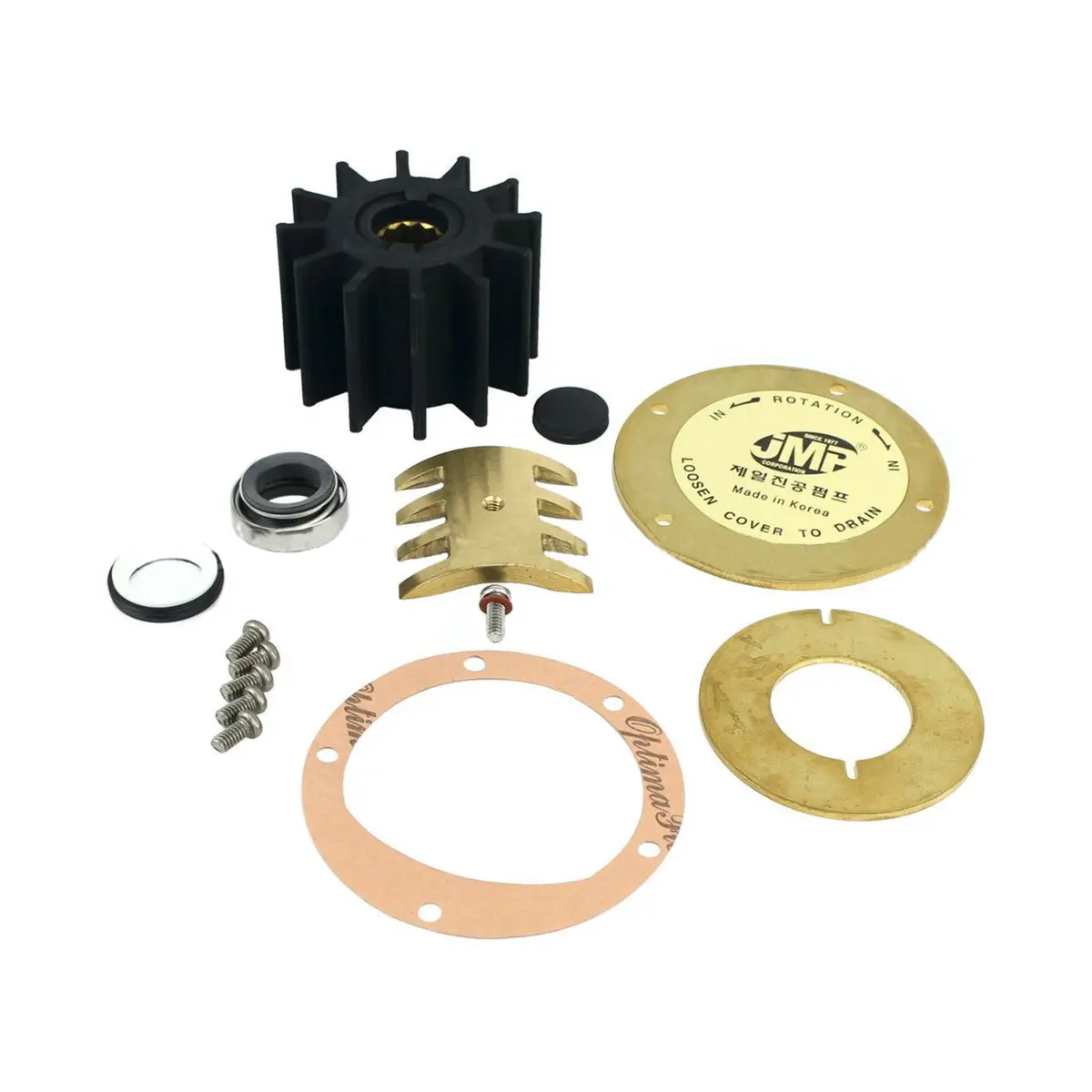 Jsm0007 Jmp Marine Caterpillar & Volvo Penta Engine Cooling Seawater Pump Minor Service Kit 1