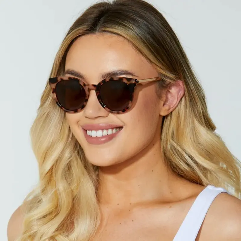 Sass - Holly Sunglasses - Peach Tortoiseshell 1