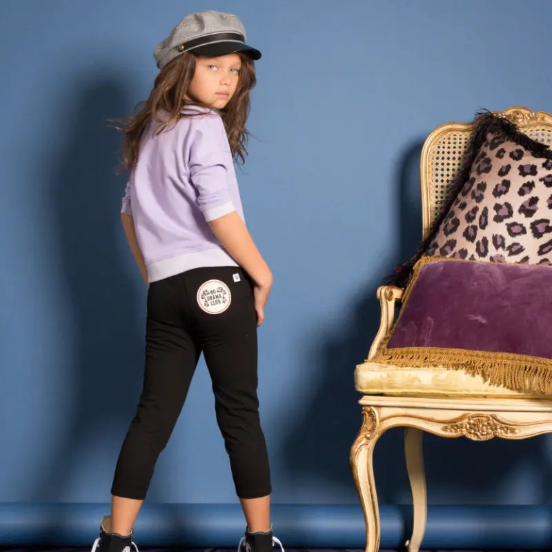 Hoot Kid - No Drama Club Pant - Black 2