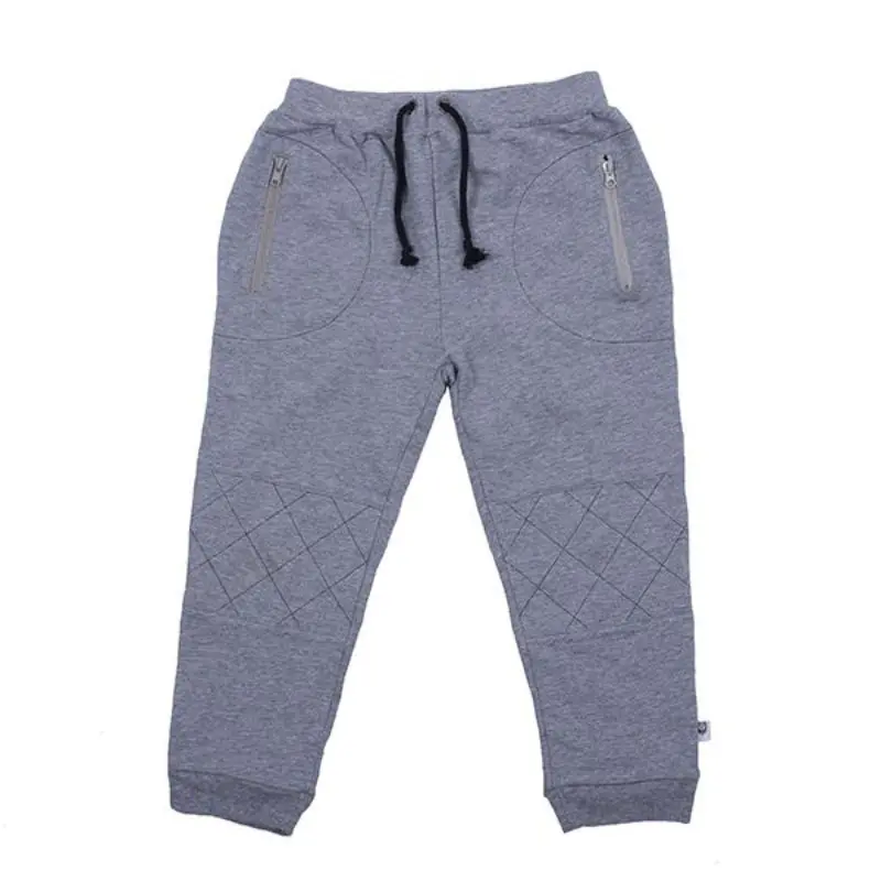 Hoot Kid - Stitches Weekend Pant -Light Grey 1
