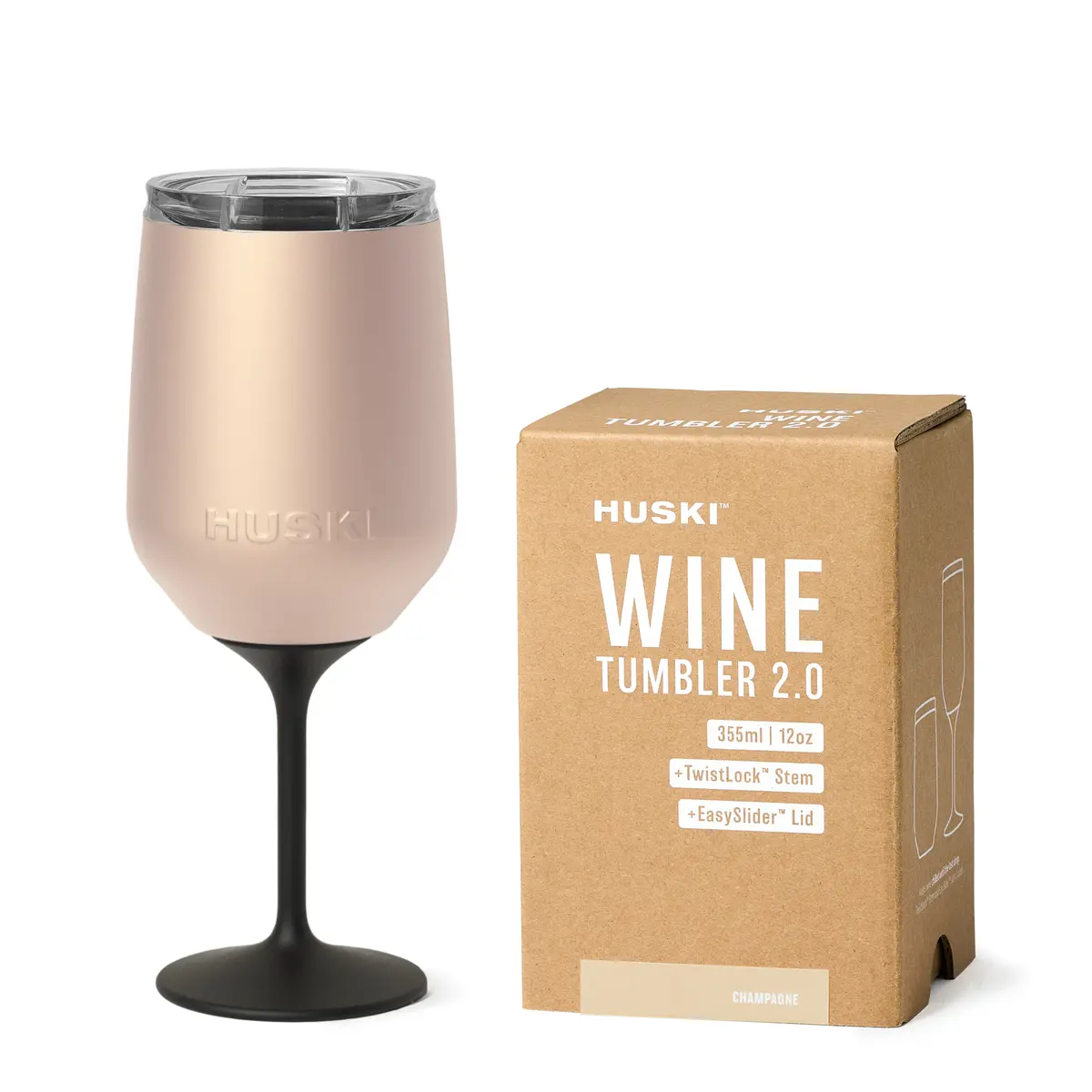Huski - Wine Tumbler 2.0 - Champagne 1