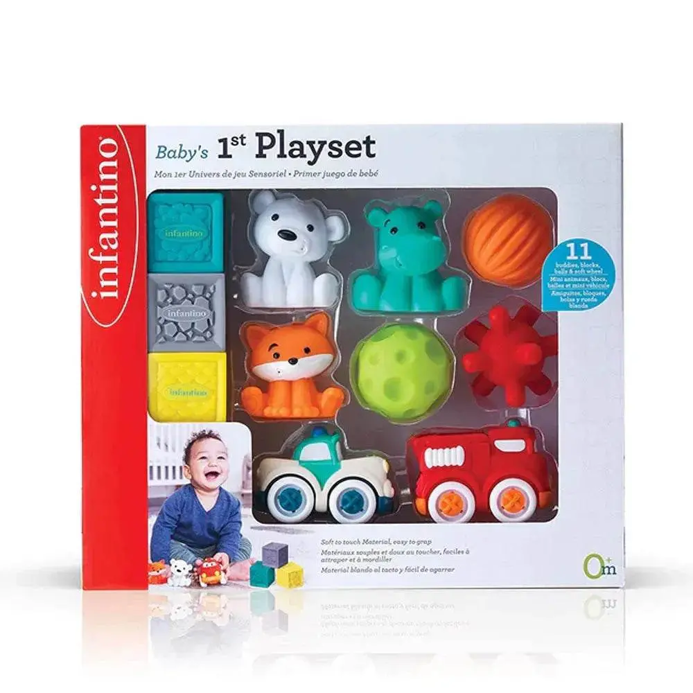 Set Primeros Juguetes Bebé, Infantino 1