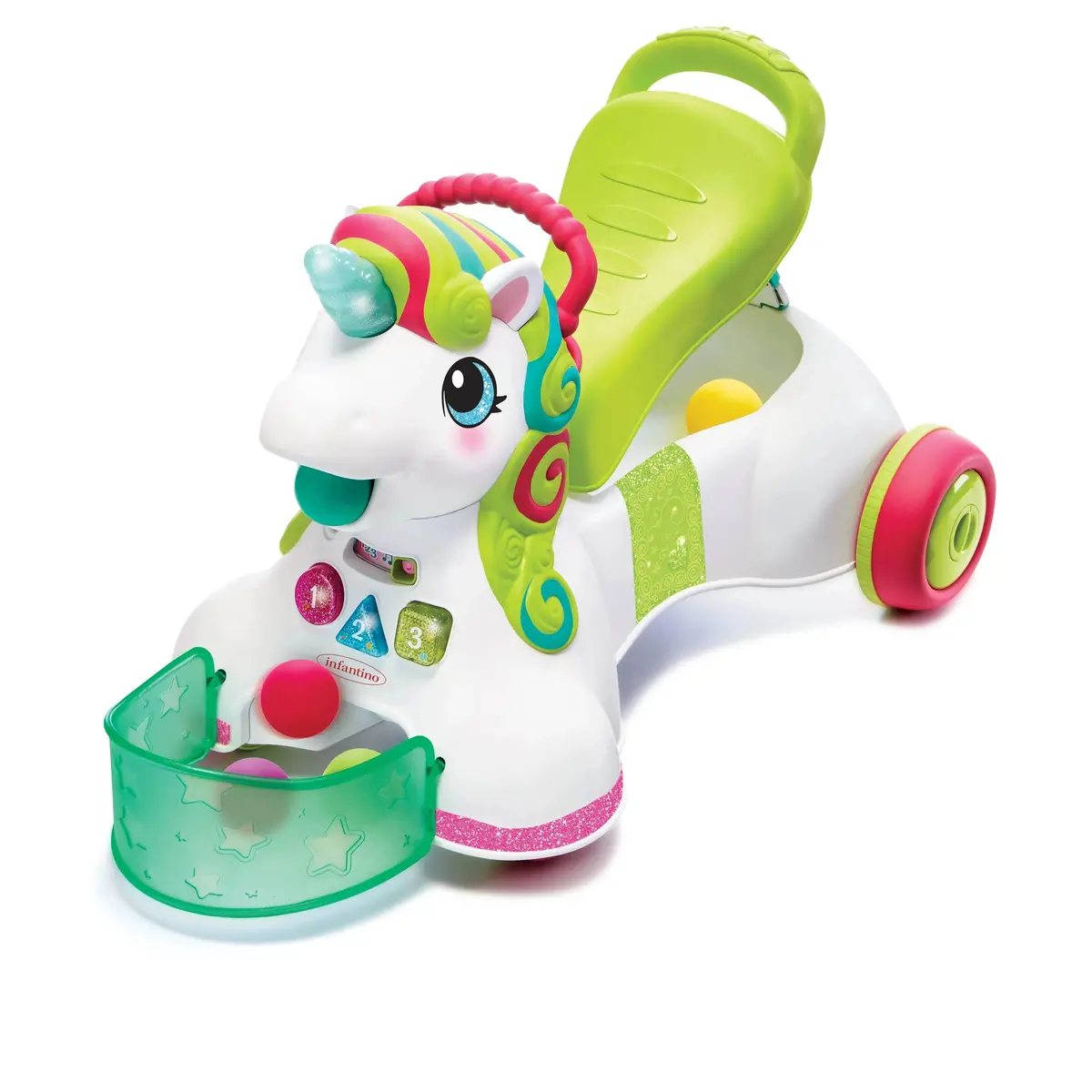Unicornio Caminador 3 En 1, Infantino 1
