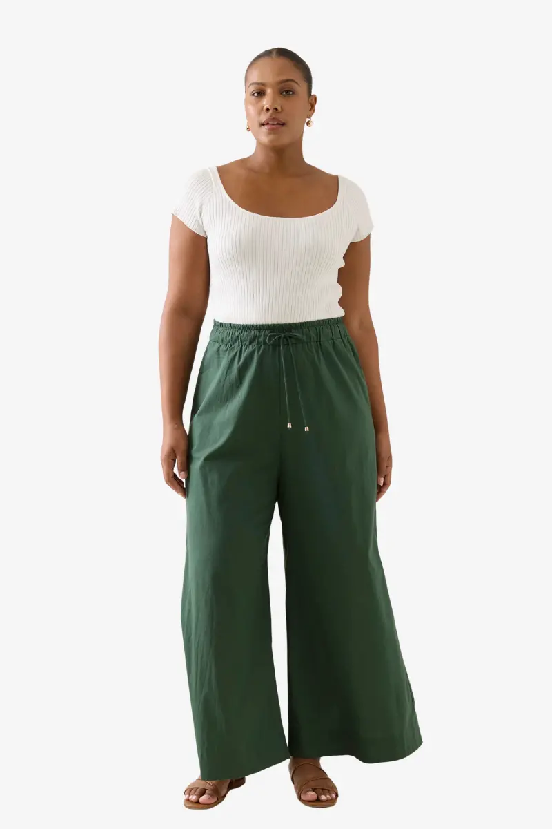 Isle Of Mine - Auroa Pant - Myrtle 1