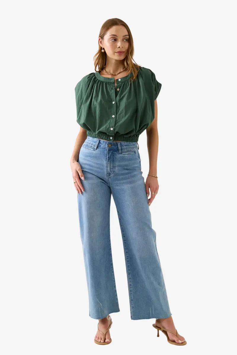 Isle Of Mine - Aurora Reversable Top - Myrtle 1