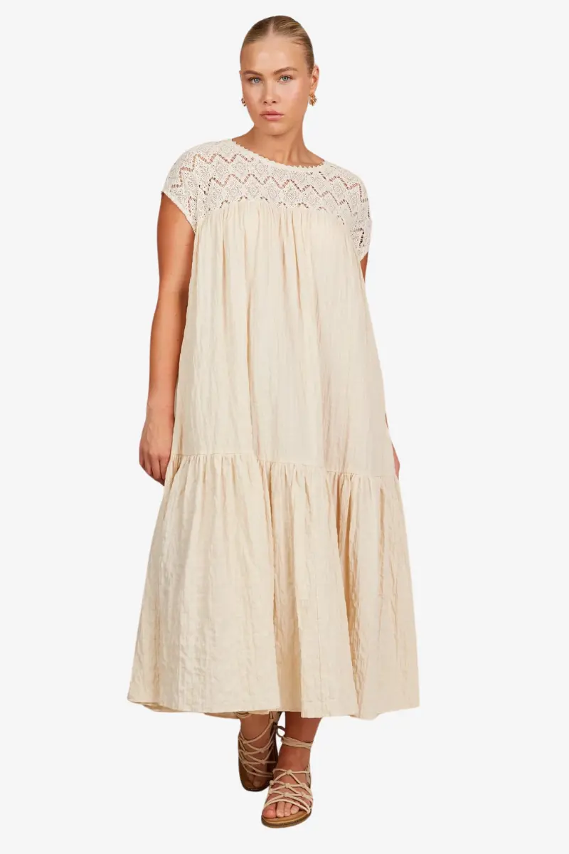 Isle Of Mine - Fleur Relaxed Dress - Canvas 1