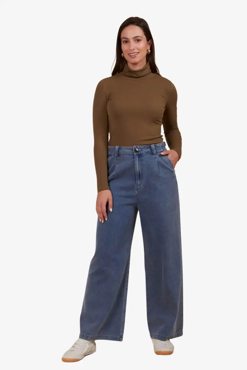 Isle Of Mine - Freya Pant - Denim 1