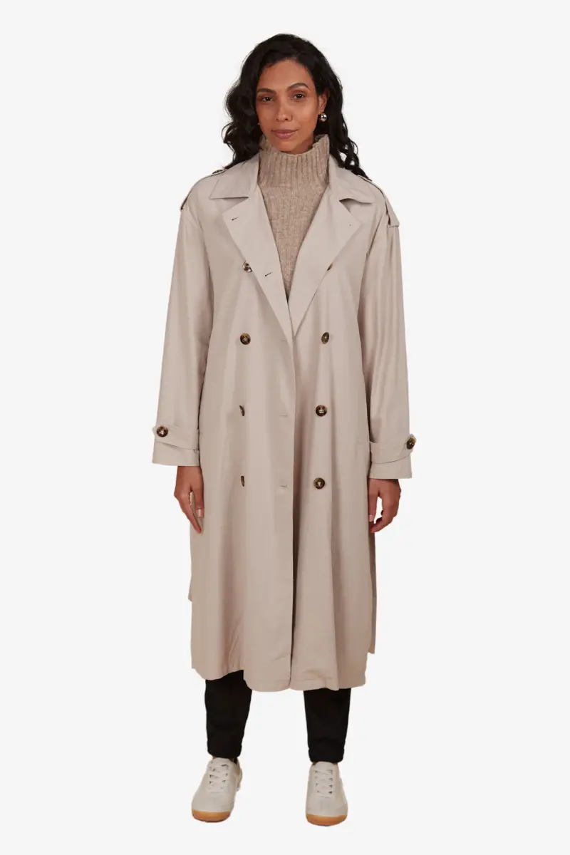 Isle Of Mine - Freya Trench Coat - Canvas 1