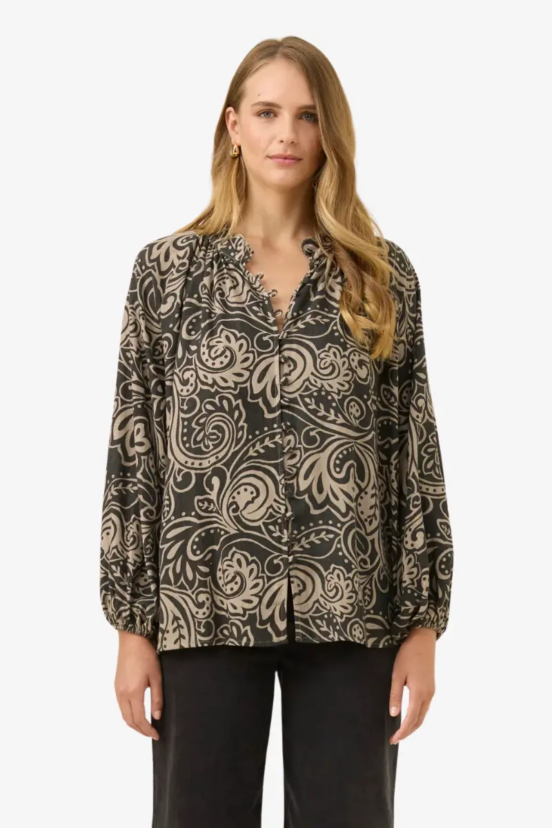 Isle Of Mine - Grace Blouse - Paisley 1
