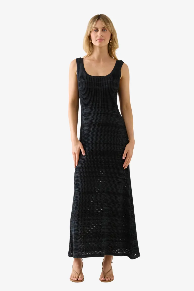 Isle Of Mine - Ida Knit Tank Dress - Navy 1